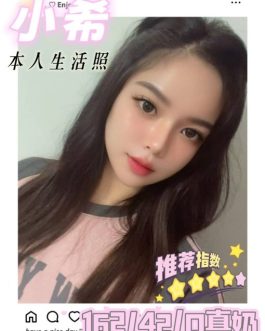 台南定點茶 – 小希 24歲 D罩杯 2300 甜美鄰家少女 床上溫柔主動