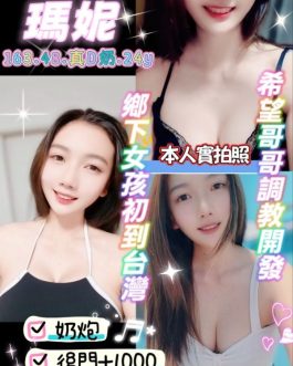 桃園定點茶 – 瑪妮 24歲 D罩杯 3000 溫柔女神笑容甜美